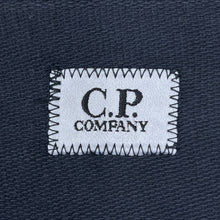 Load image into Gallery viewer, C.P Company Navy Crew Neck Lens Sweater - Medium (M) PTP 21.75&quot;
