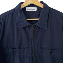 Load image into Gallery viewer, Stone Island Navy Double Pocket Overshirt - Double Extra Large (XXL) PTP 24&quot;
