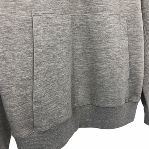 Ma.Strum Grey Half Zip Pullover Sweater - Small (S) PTP 21"