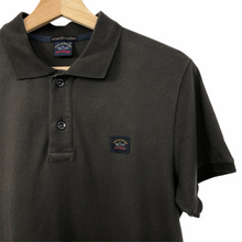 Load image into Gallery viewer, Paul and Shark Khaki / Brown Short Sleeved Polo - Medium (M) PTP 19.5&quot;
