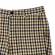 Load image into Gallery viewer, Aquascutum House Club Check Vicuna Shorts - W 30&quot;
