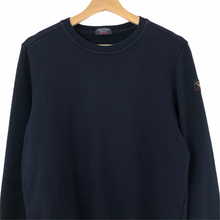 Load image into Gallery viewer, Paul and Shark Navy Crew Neck Logo Sweater - Medium (M) PTP 20&quot;
