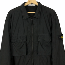 Load image into Gallery viewer, Stone Island Black Double Pocket Overshirt - Double Extra Large (XXL) PTP 25.75&quot;
