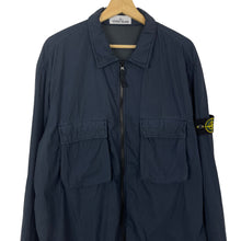 Load image into Gallery viewer, Stone Island Dk Navy Double Pocket Overshirt - Double Extra Large (XXL) PTP 26.25&quot;
