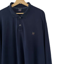 Load image into Gallery viewer, Paul and Shark Navy Long Sleeved Polo - Five Extra Large (5XL) PTP 31&quot;
