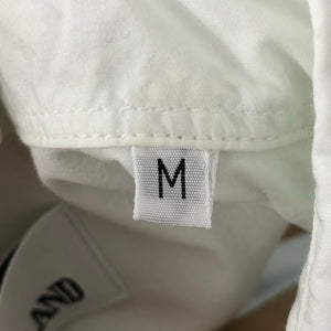 Stone Island Marina White Button Up Overshirt - Medium (M) PTP 21"