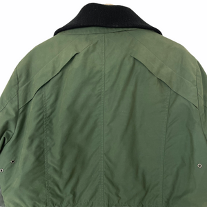 Ma.Strum Green Multi Pocket Padded Field Jacket - Large (L) PTP 24"