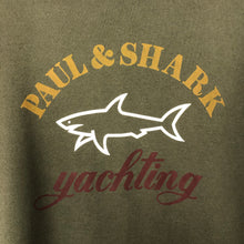 Load image into Gallery viewer, Paul and Shark Green Short Sleeved Logo T-Shirt - Extra Large (XL) PTP 21.75&quot;
