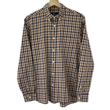 Load image into Gallery viewer, Aquascutum House Check Long Sleeved Shirt - Medium (M) PTP 20&quot;
