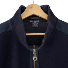 Load image into Gallery viewer, Paul and Shark Navy Bretagne Half Zip Jumper - Six Extra Large (6XL) PTP 30&quot;
