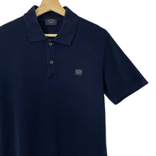 Load image into Gallery viewer, Paul and Shark Navy Short Sleeved Polo - Large (L) PTP 20&quot;
