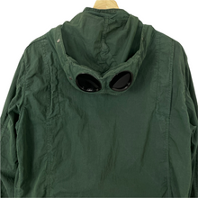 Load image into Gallery viewer, C.P Company Green Goggle Hooded Overshirt - Extra Large (XL) PTP 21.5&quot;
