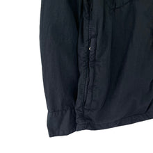 Load image into Gallery viewer, C.P Company Navy Goggle Hooded Overshirt - Medium (M) PTP 21.5&quot;
