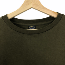 Load image into Gallery viewer, Paul and Shark Khaki Crew Neck Sweater - Large (L) PTP 22.5&quot;
