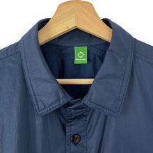 Load image into Gallery viewer, Ma.Strum Navy Blue Button Up Multi Pocket Overshirt - Extra Large (XL) PTP 24.75&quot;
