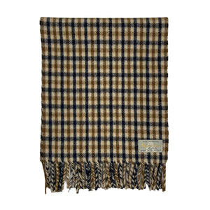 Aquascutum Classic House Check Pure Lambswool Scarf - One Size Fits All