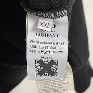 C.P Company Black Crew Neck Lens Sweater - Double Extra Large (XXL) PTP 25.25"