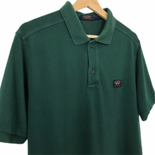 Load image into Gallery viewer, Paul and Shark Dark Green Short Sleeved Polo - Large (L) PTP 21.5&quot;
