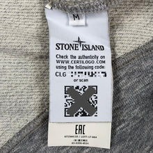 Load image into Gallery viewer, Stone Island Grey Crew Neck Compass Logo Sweater - Medium (M) PTP 20.5&quot;
