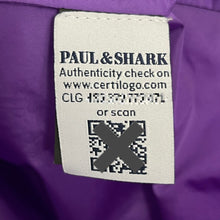 Load image into Gallery viewer, Paul and Shark Purple Hooded Logo Jacket - Large (L) PTP 21.5&quot;
