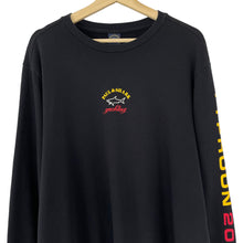 Load image into Gallery viewer, Paul and Shark Black Tyhoon 2000 Sweater - Extra Large (XL) PTP 24&quot;
