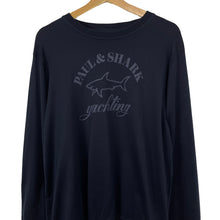 Load image into Gallery viewer, Paul and Shark Navy Crew Neck Sweater - Double Extra Large (XXL) PTP 22&quot;
