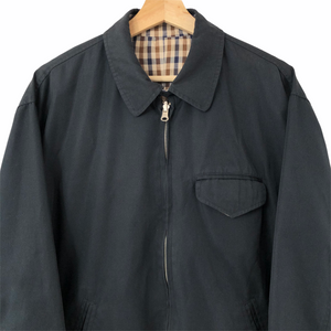 Aquascutum Reversible Full Zip Harrington Jacket - Small (S) PTP 23.25"