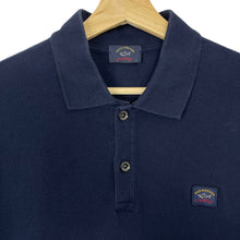 Load image into Gallery viewer, Paul and Shark Navy Short Sleeved Polo - Large (L) PTP 20&quot;
