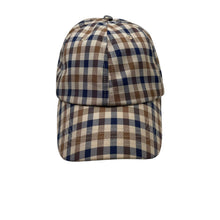 Load image into Gallery viewer, Aquascutum House Check Adjustable Cap  - One Size Fits All
