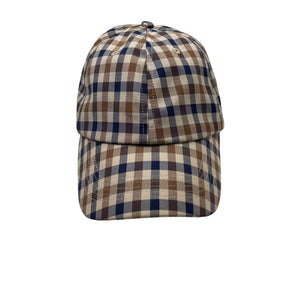 Aquascutum House Check Adjustable Cap  - One Size Fits All