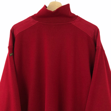 Load image into Gallery viewer, Paul and Shark Red Bretagne Half Zip Pullover - Extra Large (XL) PTP 26.5&quot;
