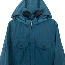 Load image into Gallery viewer, C.P Company Teal Multi Pocket Nysack Goggle Jacket - 50 PTP 20&quot;
