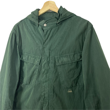 Load image into Gallery viewer, C.P Company Green Goggle Hooded Overshirt - Extra Large (XL) PTP 21.5&quot;
