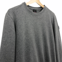 Load image into Gallery viewer, Paul and Shark Grey Crew Neck Sweater - Medium (M) PTP 21.5&quot;
