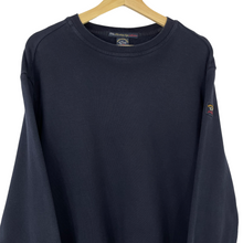 Load image into Gallery viewer, Paul and Shark Navy Crew Neck Sweater - Large (L) PTP 25.25&quot;
