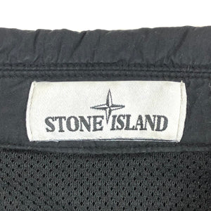 Stone Island Black Double Pocket Overshirt - Double Extra Large (XXL) PTP 25.75"