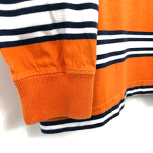 Load image into Gallery viewer, Paul and Shark Orange Striped Rugby Shirt - Medium (M) PTP 20.5&quot;
