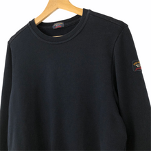 Load image into Gallery viewer, Paul and Shark Navy Crew Neck Logo Sweater - Medium (M) PTP 20&quot;
