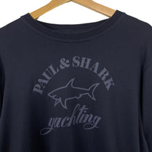 Load image into Gallery viewer, Paul and Shark Navy Crew Neck Sweater - Double Extra Large (XXL) PTP 22&quot;
